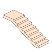 直線階段